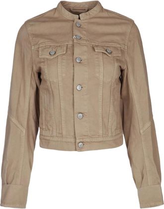 Maison Margiela Giacca denim in cotone - Toni neutri