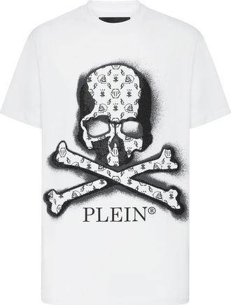 Philipp Plein T-Shirt Ronde Hals Skull