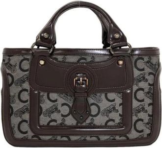 Celine Pre-owned Vintage Handbag - Dames - Vintage Handtas - Grijs - ONE Size - Leer - Vintage