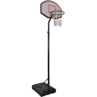 vidaXL Vidaxl - Canasta De Baloncesto Polietileno Negro 282-352 Cm