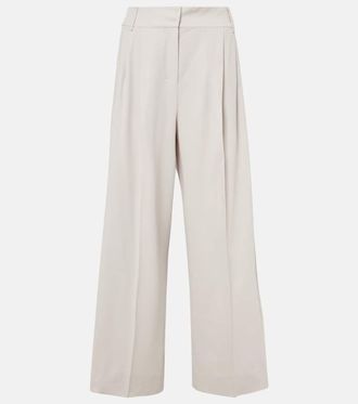 Max Mara Nichols wool wide-leg pants