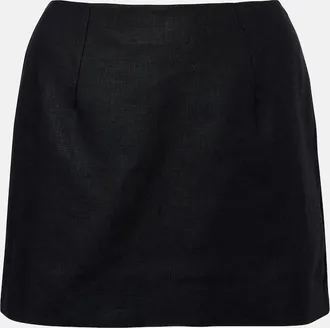 Faithfull The Brand Jane linen miniskirt