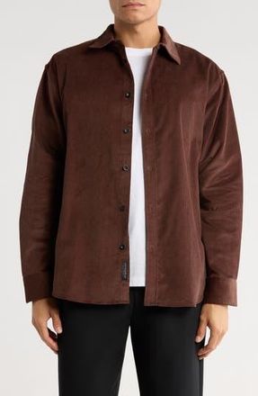Rag & Bone Mateo Corduroy Button-Up Shirt in Espresso at Nordstrom Rack, Size Xx-Large