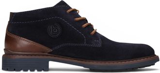 Bugatti Mens Dark Brown Suede Leather Lace-up Desert Ankle Boots - Rigalo Evo