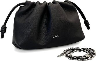 Loewe Clutch Flamenco media - Nero