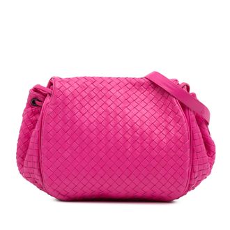 Bottega Veneta Pouch Intrecciato Leren Tas