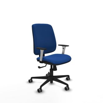 Piqueras y Crespo Silla De Oficina Piqueras Y Crespo Alares Azul Blanco C&oacute;moda
