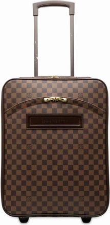 Louis Vuitton Pre-owned Weekend Bags, female, Brown, Size: ONE SIZE Pre-owned Rolling Suitcase