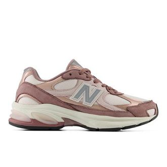 New Balance Unisex 2010 in Rosa, Pelle Scamosciata/Rete, Taglia 37.5