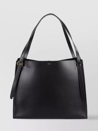 Coperni belt leather tote bag