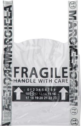 Maison Margiela Black/White Fragile tote bag