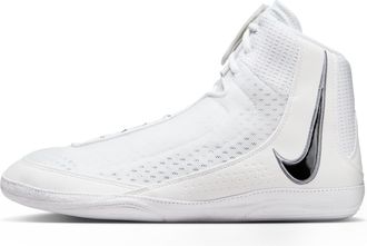 Nike Mens Inflict 4 Wrestling Shoes in White | HM9674-100