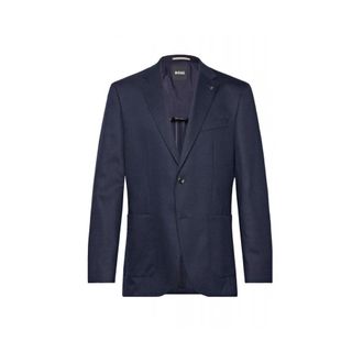 HUGO BOSS Blazer - Heren - Blazers - Blauw - 3XL - Jassen