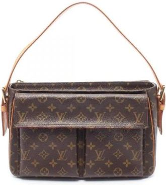 Louis Vuitton Pre-owned Handbags, female, Brown, Size: ONE SIZE Pre-owned Canvas louis-vuitton-bags