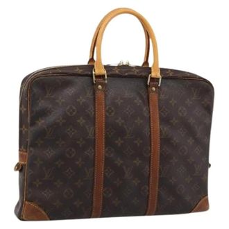 Louis Vuitton Pre-owned Business Bag - Dames - Pre-owned - Bruin - Maat: ONE Size