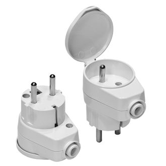 OEM Awtools Wt-16u/g-k Conjunto De Tomas De Corriente Blancas