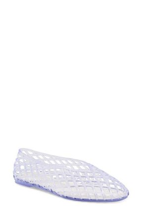 Dolce Vita Jam Jelly Flat in Crystal Vinyl at Nordstrom, Size 11