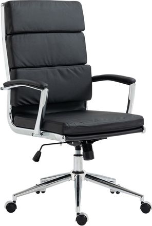 Clp Clp - Silla De Oficina Cleveland Simil Cuero Negro
