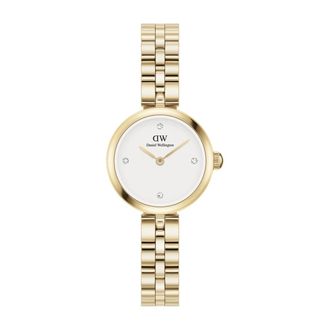 Daniel Wellington Gouden Stijlvol Horloge voor Dagelijks Gebruik - Dames - Horloges - Geel - ONE Size - Accessoires
