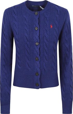 Polo Ralph Lauren Dames, Truien, Blauw, Maat: L Wol