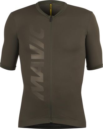 Mavic Mens Aksium Jersey, Army Green, M