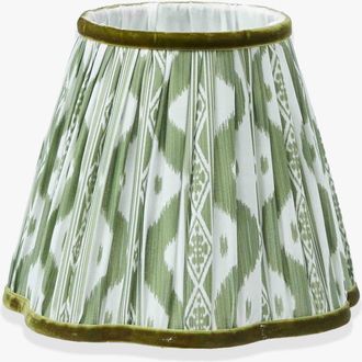 Mrs. Alice Ikat Lampshade in Olive at Nordstrom