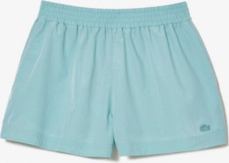 Lacoste Womens Bermuda Shorts in Eco Blue - Size 14 UK
