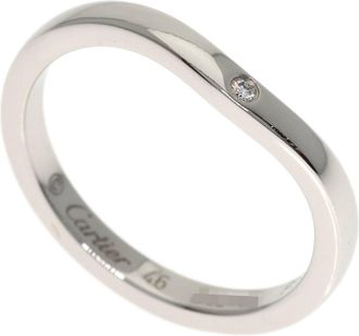 Cartier Platinum 950 Band Ring (Pre-Owned)