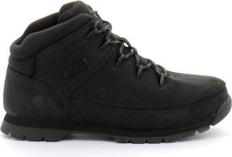 Timberland Euro Sprint Junior Schoenen - Heren - Veterlaarzen - Zwart - 41 1/2 EU - Leer - Schoenen