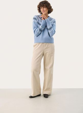 Part Two Pullover Loose fit blue