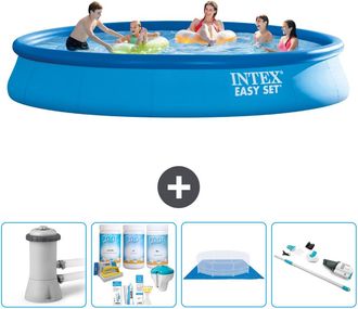 Intex Piscina Easy Set Redonda - 457x84 Cm - 7-piezas S20949