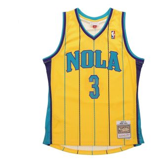Mitchell & Ness x NBA New Orleans Hornets 2010-11 Swingman Jersey Chris Paul 3 SMJYAC19023-NOHYELL10CPA