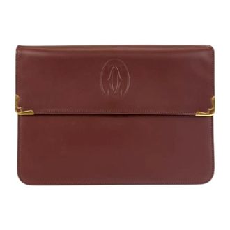 Cartier Pre-owned Clutches, unisex, Red, Size: ONE SIZE Pre-owned Clutch