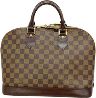 Louis Vuitton Pre-owned Vintage Handtas - Dames - Pre-owned - Bruin - Maat: ONE Size