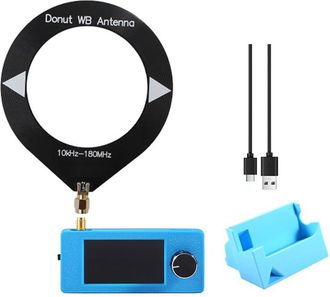 OEM Receptor De Radio Si4732, Pantalla De 1,9 Pulgadas, 10 Khz-180 Mhz, Fm/am/lsb/usb, Onda Corta, Receptor De Radio Si4732 + Soporte 3d