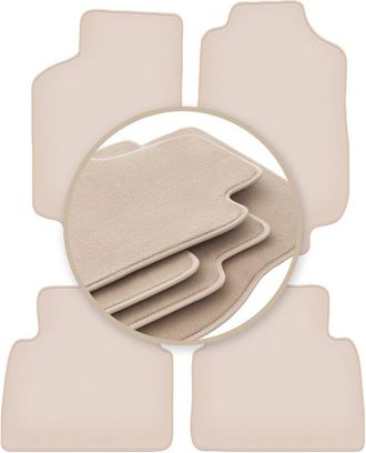 OEM Alfombrillas Beige Premium Para: Saab 9-5 I Y3se Sed&aacute;n, Station Wagon 1997-2005