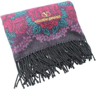 Valentino Pre-owned Scarves, female, Multicolor, Size: ONE SIZE Pre-owned Vintage Scarf