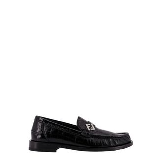 Fendi Loafers, male, Black, Size: 10 US Loafers