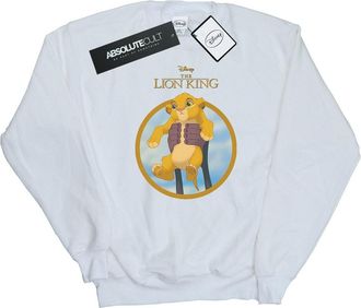 Disney Dames/Dames The Lion King Show Simba Sweatshirt (Wit)