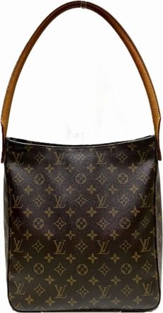 Louis Vuitton Brown Monogram Tote Bag (Pre-Owned)