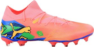 Puma x Neymar Jr Future 7 Match FG/AG Mens Pink Football Boots - Size UK 10.5