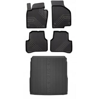 OEM Set 77 Alfombrillas Y Alfombrilla Vw Passat B7 Sedan 2010-2014