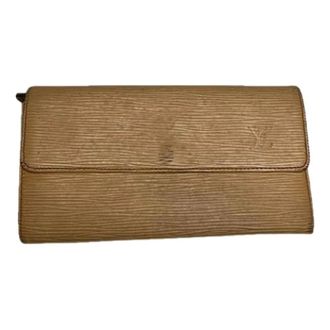 Louis Vuitton Portafoglio vintage in pelle Pre-owned - - Pre-owned - Donna - Beige - ONE SIZE