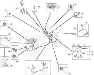 STIGA Sports Kit De Cableado Mp Hy Honda Original Stiga - 182040200/0