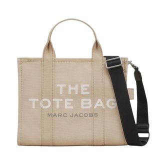 Marc Jacobs The Canvas Medium Tote Bag - Dames - Shoppers - Beige - ONE Size - Katoen - Tassen