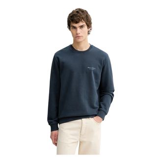 Marc O'Polo Hoodies & sweatvesten, Heren, Blauw, L, Sweatshirts