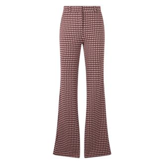 Moschino Flared Broeken - Dames - Wijde Broeken - Veelkleurig - L - Broeken