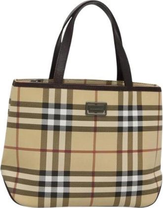 Burberry Pre-owned borse di pelle - - Pre-owned - Donna - Beige - ONE SIZE