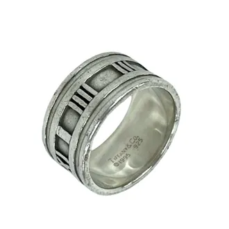 Tiffany & Co. Silver Silver 925 Band Ring (Pre-Owned)