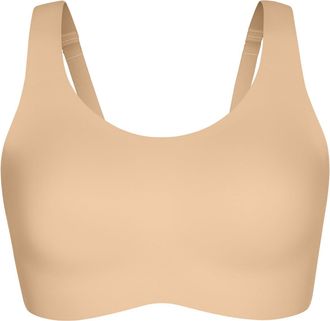 Knix Revolution Adjustable Pullover Bra - Seamless Sports Bra - Machine Washable, Warm Sand, 42A